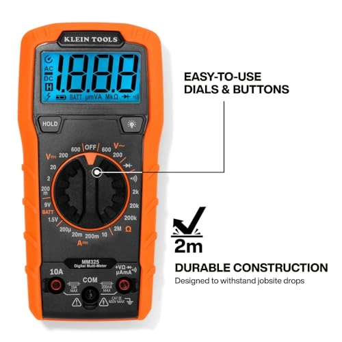 80196 Digital Multimeter Kit - Manual-ranging 600V AC/DC