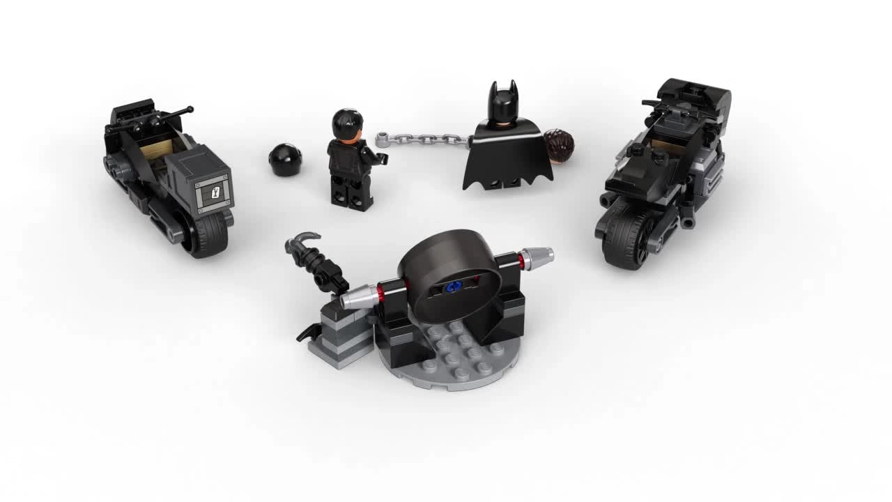 DC Batman Batman and Selina Kyle Motorcycle Pursuit (76179)