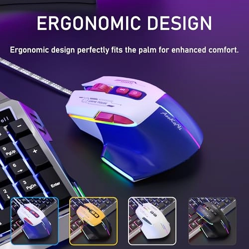 7-Button Corded Mouse - USB