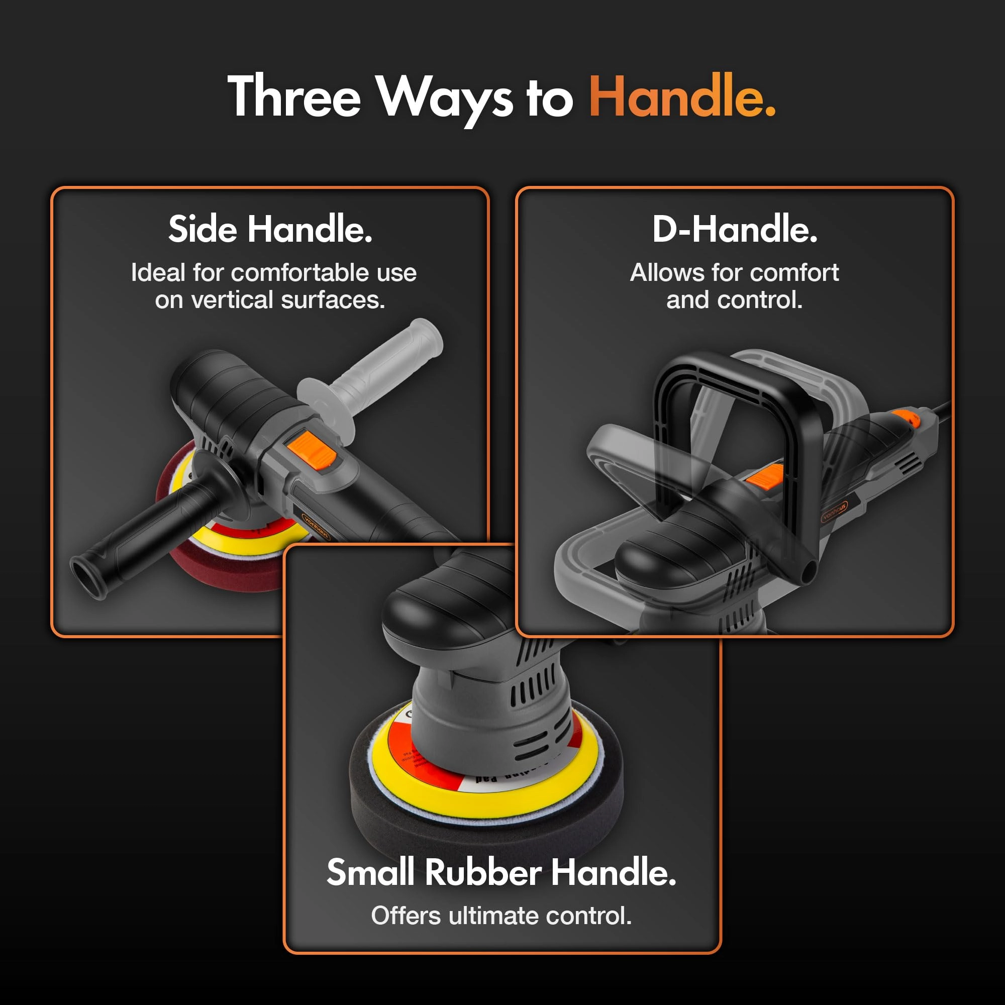 Dual Action Car Polisher - 650W