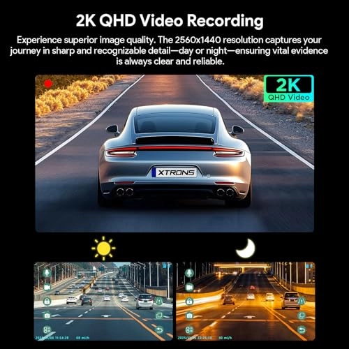 DVR Driver Assistance Car Camera - 2560x1440 2K QHD