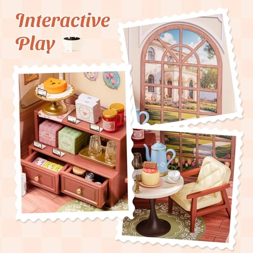 DIY Miniature House Kit - DAILY INSPIRATION CAFE 1:24