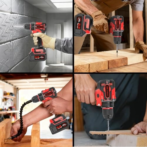 Cordless Brushless Power Drill - 4000 Milliamp Hours