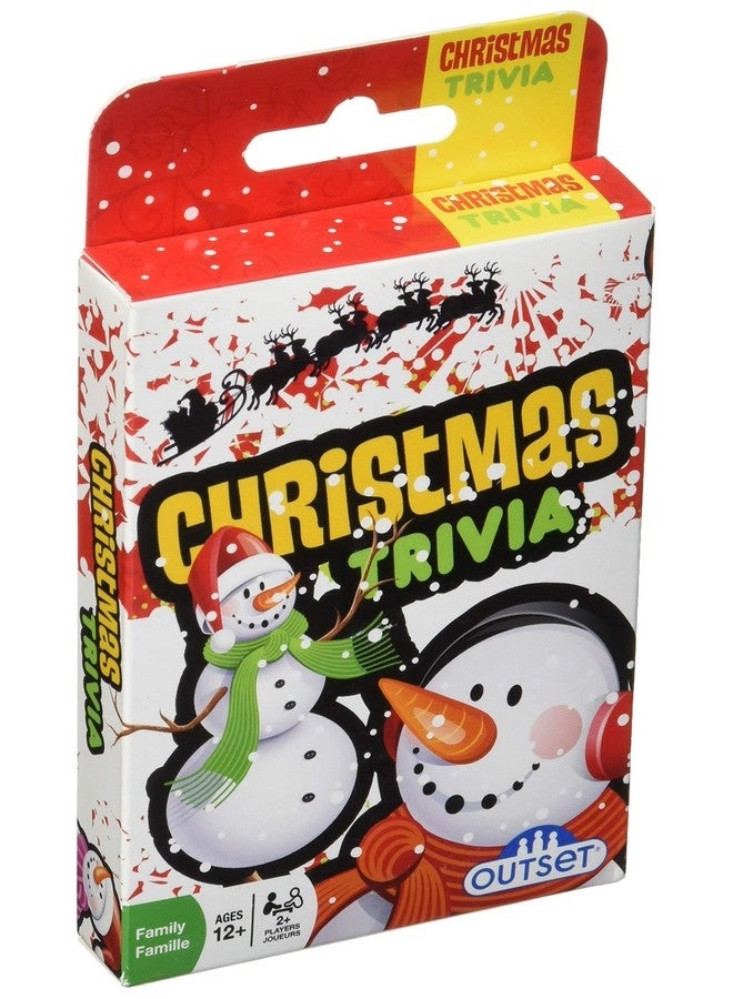 Outset Media Christmas Trivia Card Game - Travel Sized