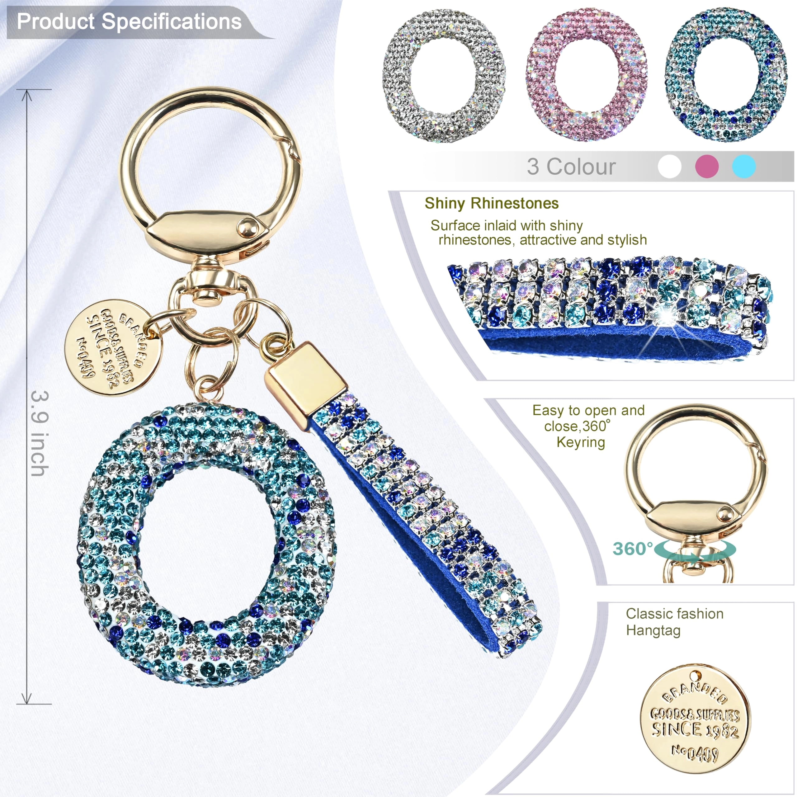 Initial Letter Keychain - Letter