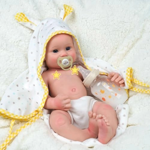Reborn Baby Doll - 16-Inch Silicone Ages 3+