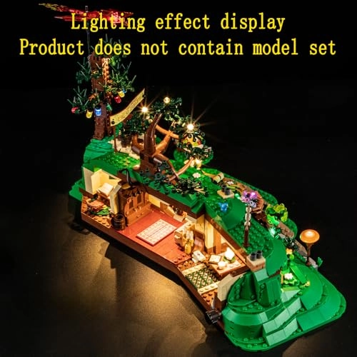 LED Light Kit for LEGO Icons The Lord of The Rings: The Shire 10354
