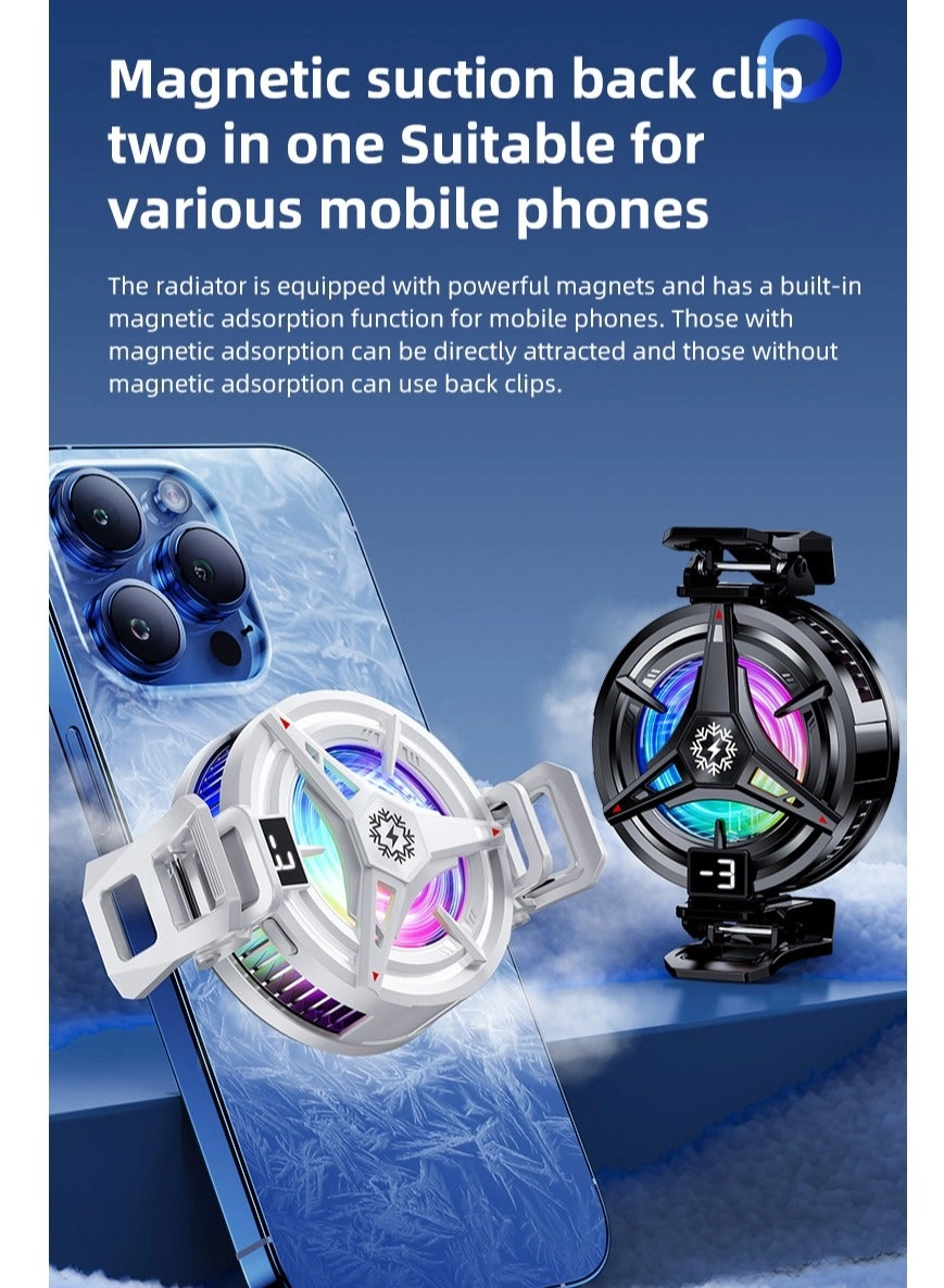 Mobile Phone Cooler - 5-Second Instant Cooling Magnetic Clip-On