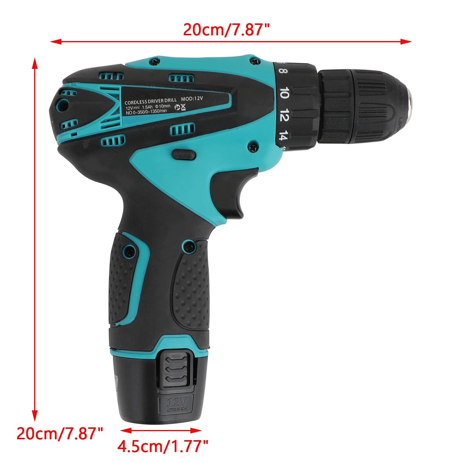 KM-109 - 10mm 350W 750 RPM