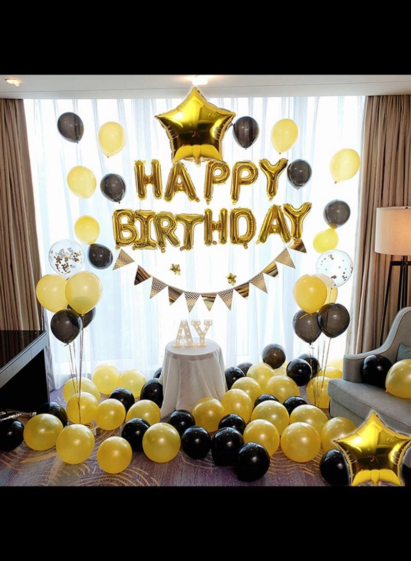 Decorative Foil Balloon - 25-Piece