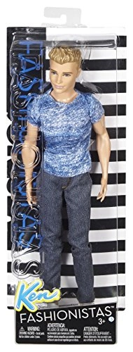 Barbie Fashionistas Ken Doll - Ages 3+