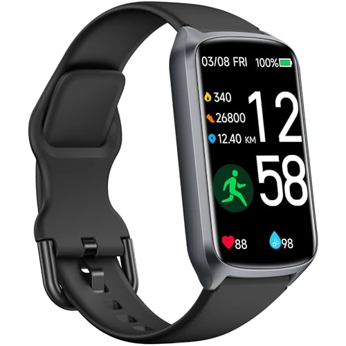 Fitness Tracker - 24/7 Heart Rate Blood Oxygen 5ATM Waterproof