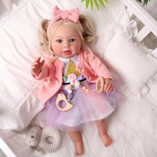 Stella Reborn Baby Doll - 20 Inch Vinyl Ages 3+