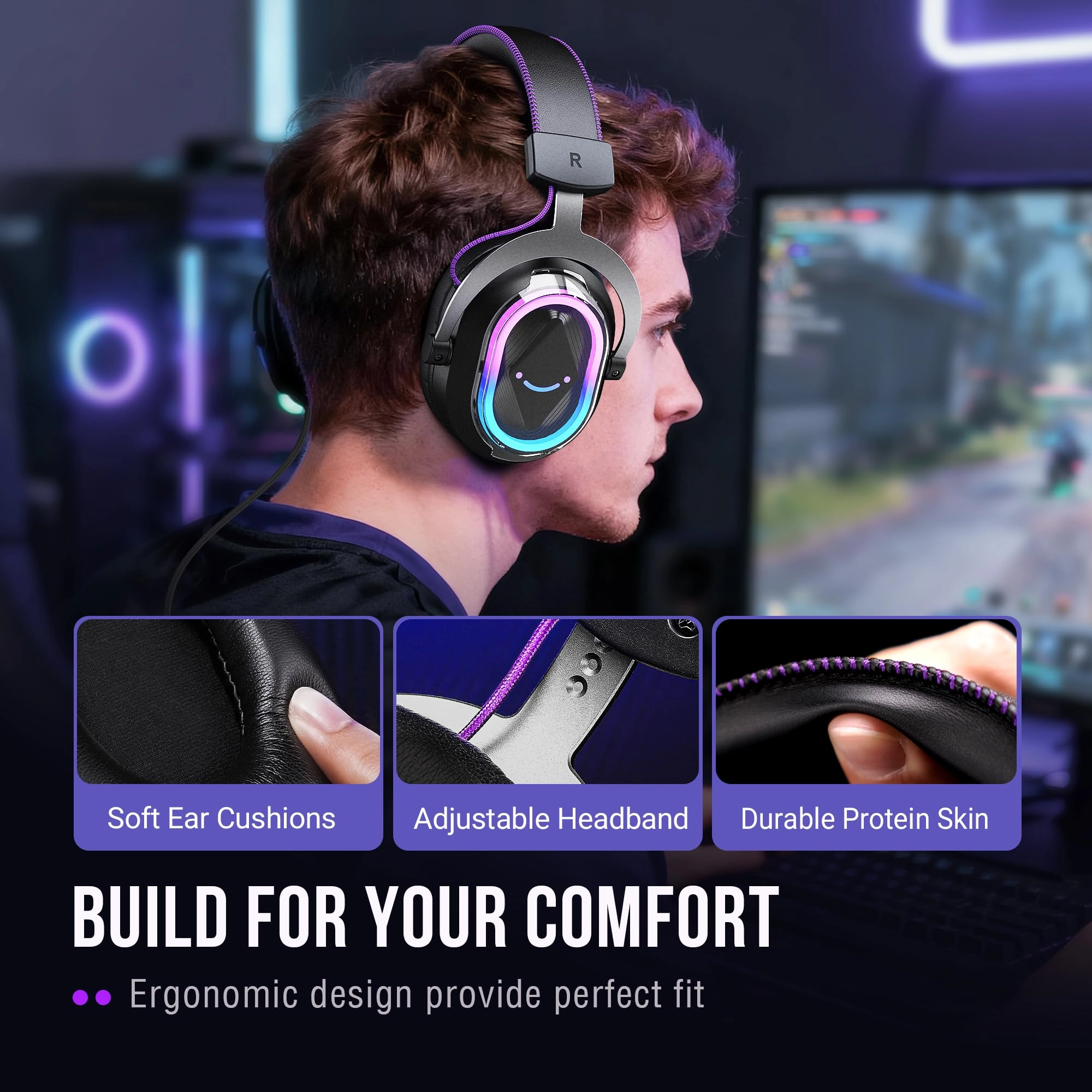 AmpliGame H13WP Wired Headset