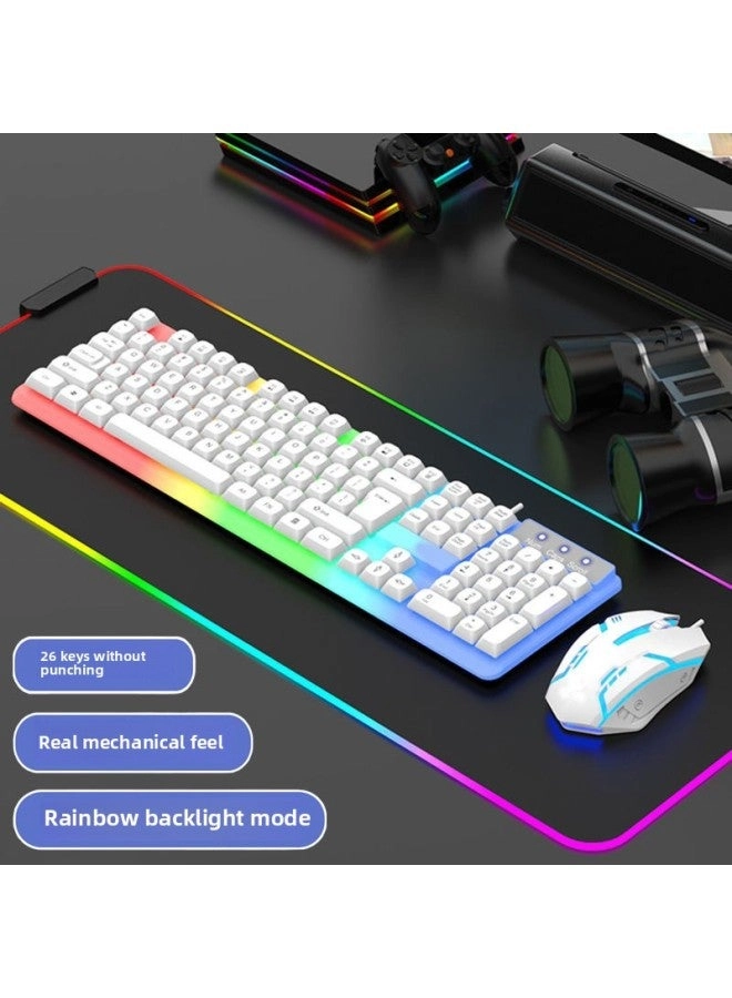 Mechanical Feel - Wired + E-sports Mouse