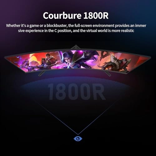 Curved Gaming Monitor - LX32ZB 31.5 Inches 2560 x 1440