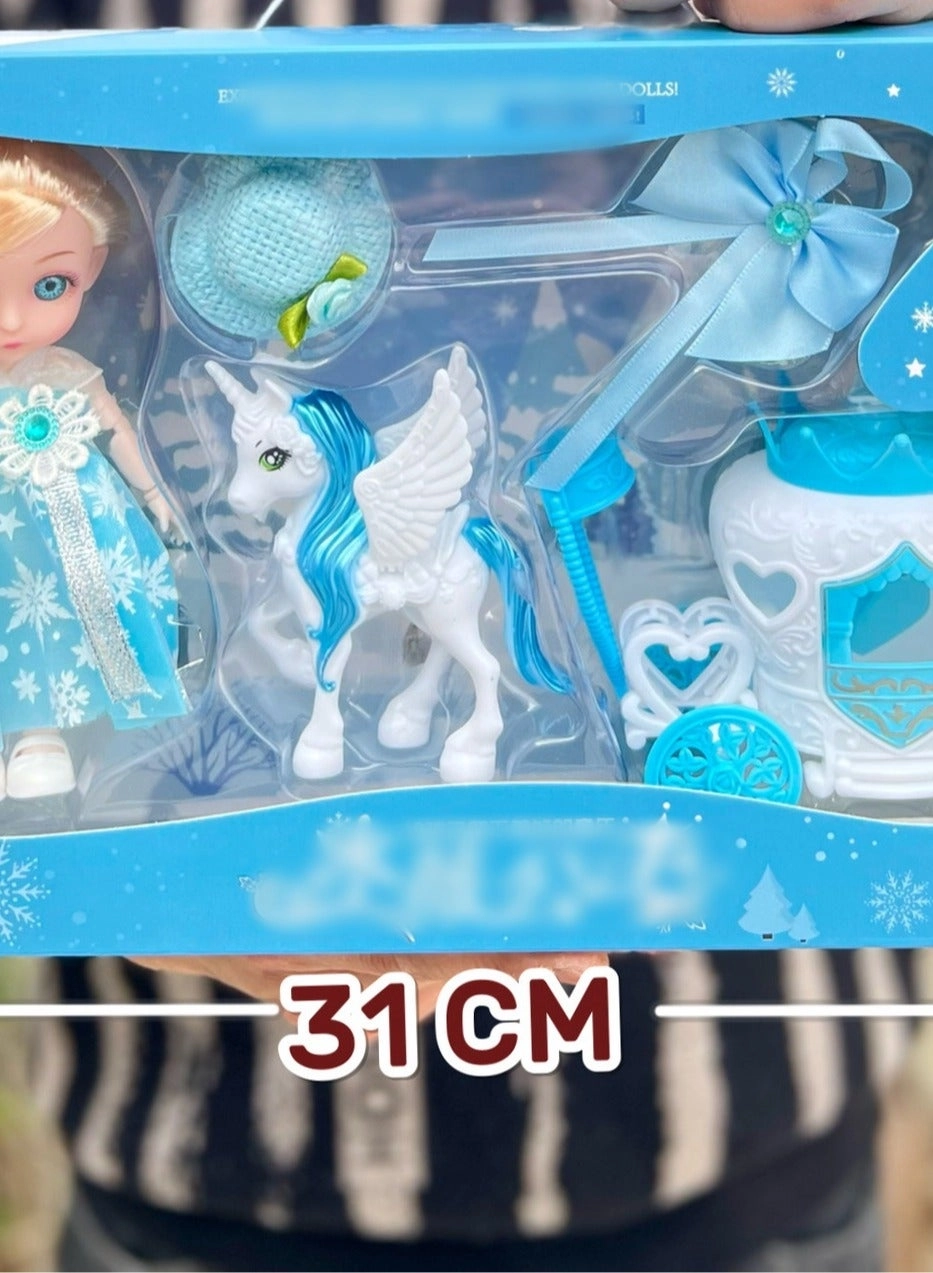 Doll Gift Box Set - Princess Multicolour