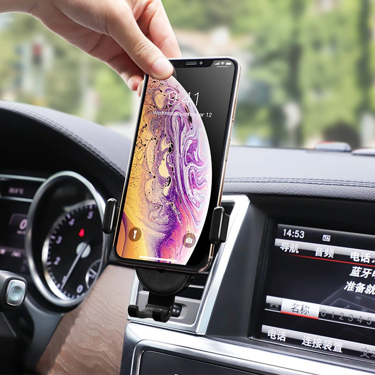 Gravity In-Car Air Outlet Holder