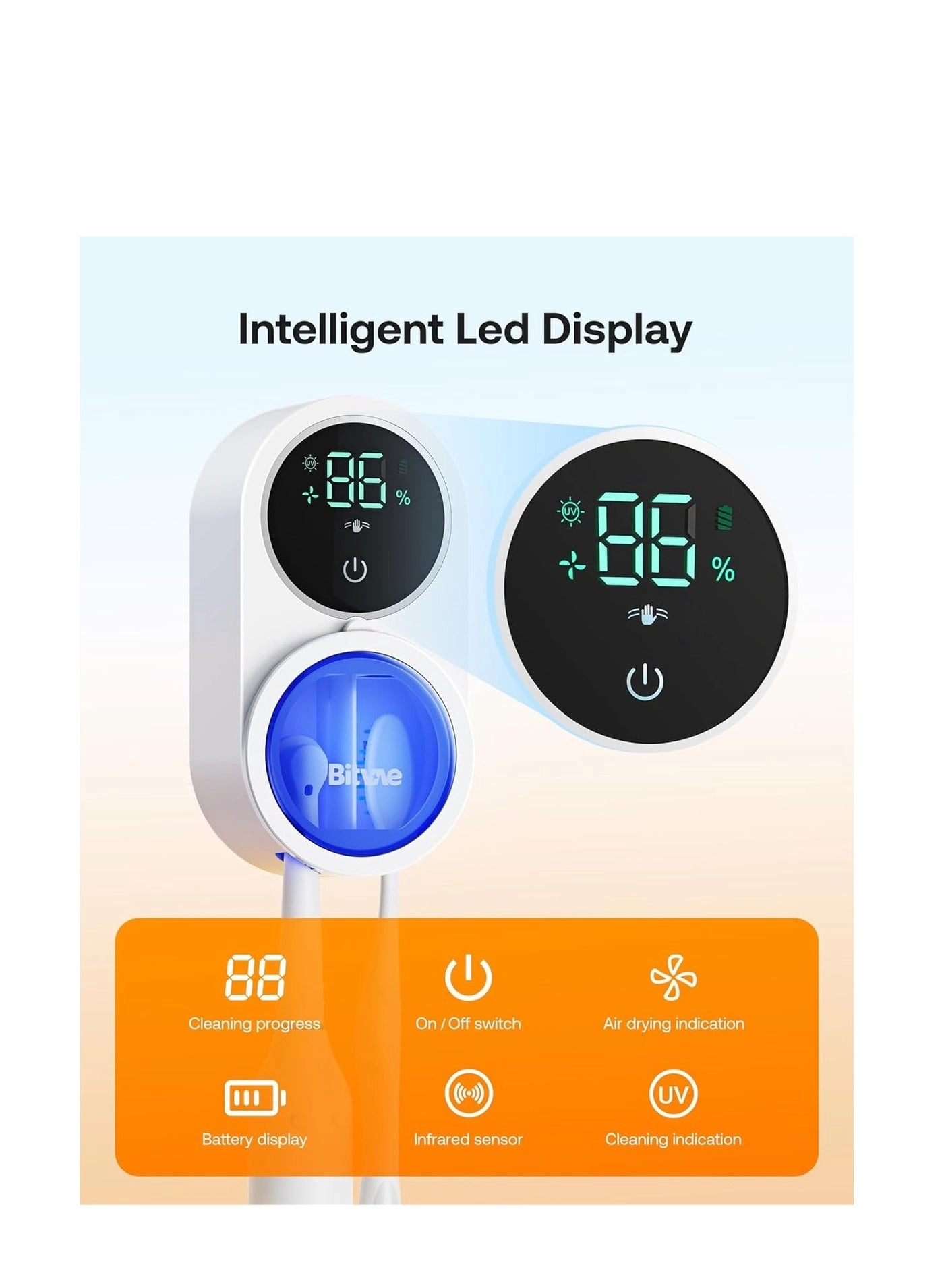 Toothbrush Cleaner - Wall two