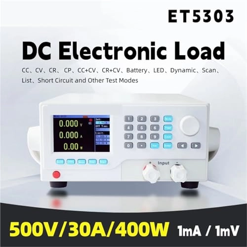 ET5301 - Benchtop Programmable DC Electronic Load + ET5302