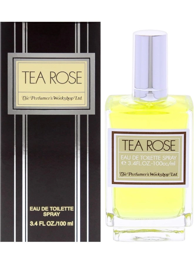 Perfumer's Workshop Tea Rose - 3.4 oz Eau de Toilette