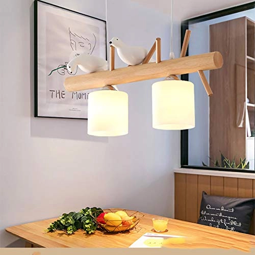 Creative Japanese Log Belt Chandelier - 30cm