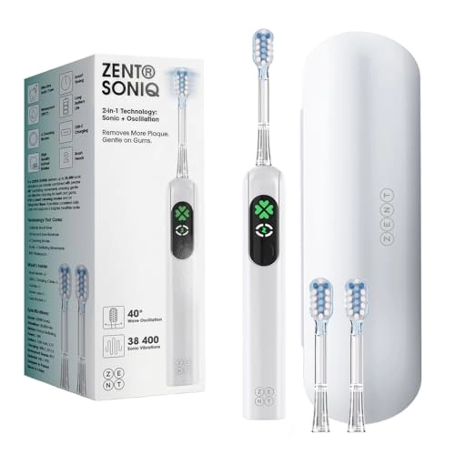 SoniQ - 38400 Vibrations/Min 4 Cleaning Modes