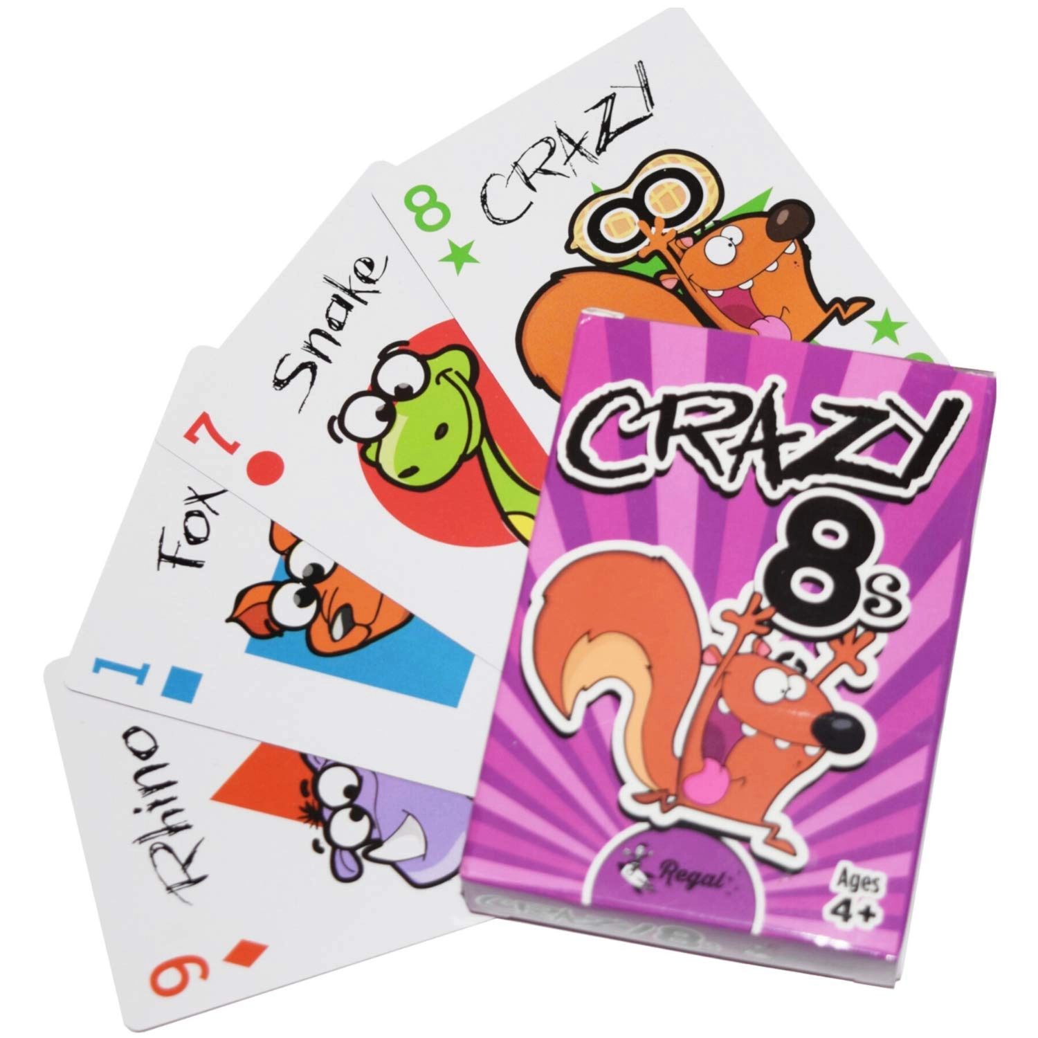 Regal Games Crazy 8's: Classic Card Games