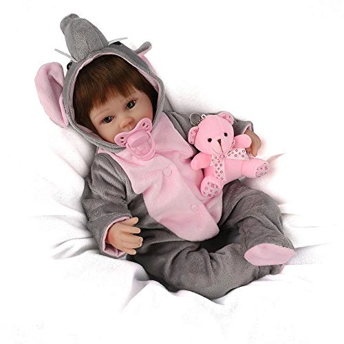 Reborn Baby Doll - 17 Inch 45CM Full Vinyl Ages 3+