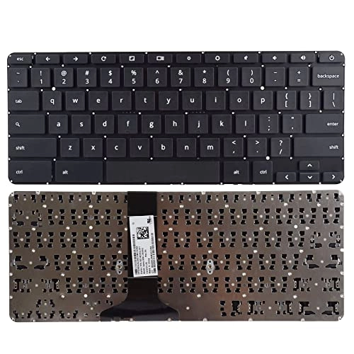 Replacement Keyboard Compatible with HP ChromeBook 11 G2 11 G3 11 G4 EE - US Wired