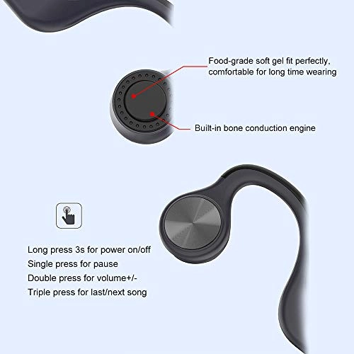 Bone Conduction Headset Wireless Headphone