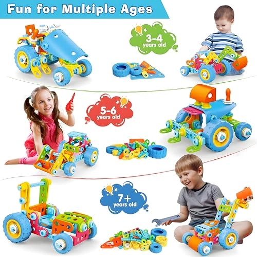 Building Blocks - STEM 6-in-1 118 pcs