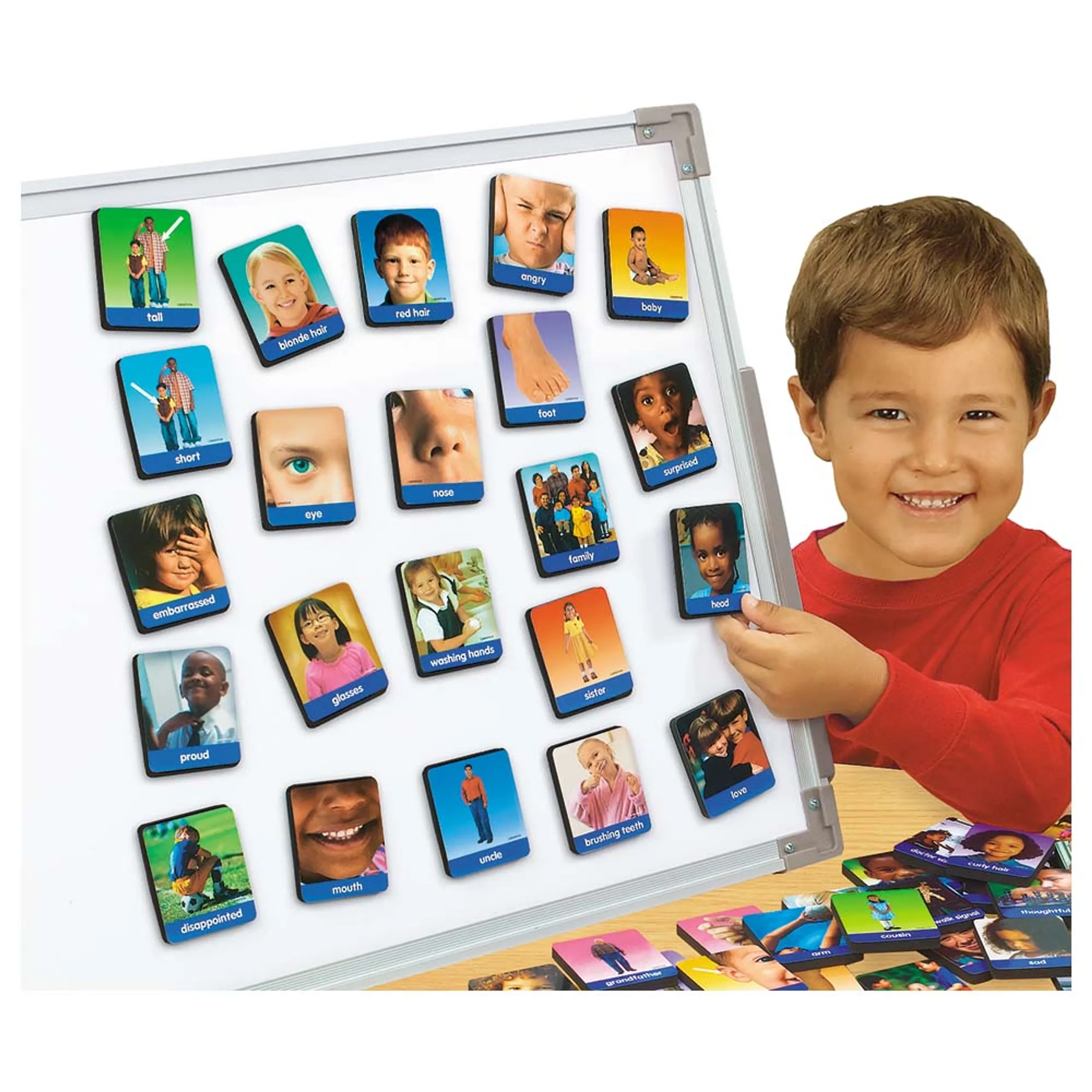 Lakeshore All About Me Bldg Lang Magnets - Suitable for 3 years & above