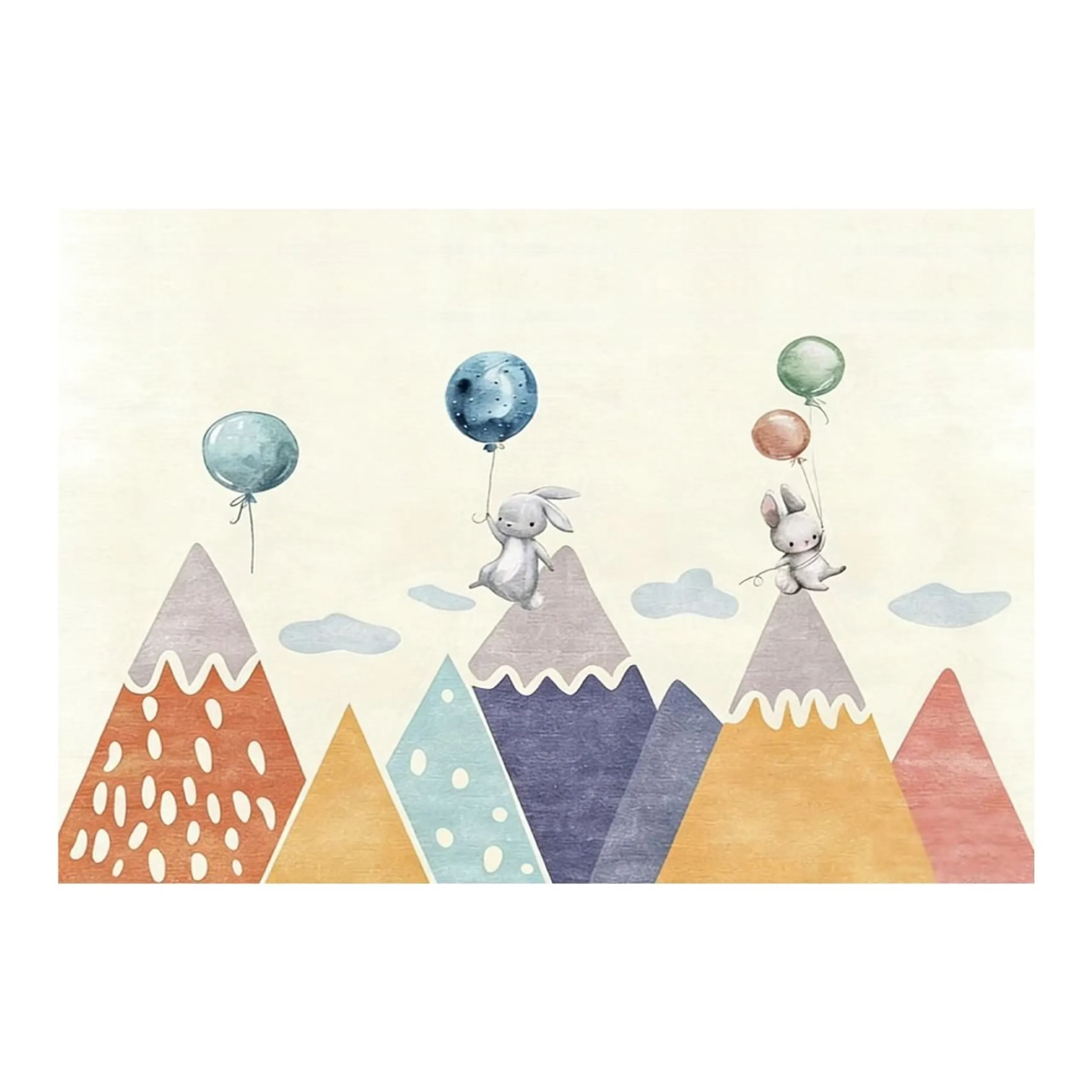 Factory Price Bunny And Hills Cushion Play Mat - 0 month