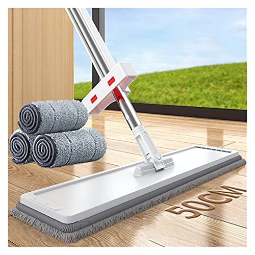 Flat Mop Plus - 50 CM 150cm With 3 Cloth