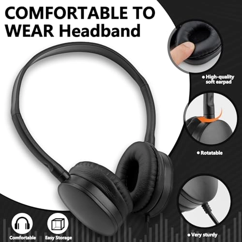 USB Type C Kids Wired Headphone 10 Pack