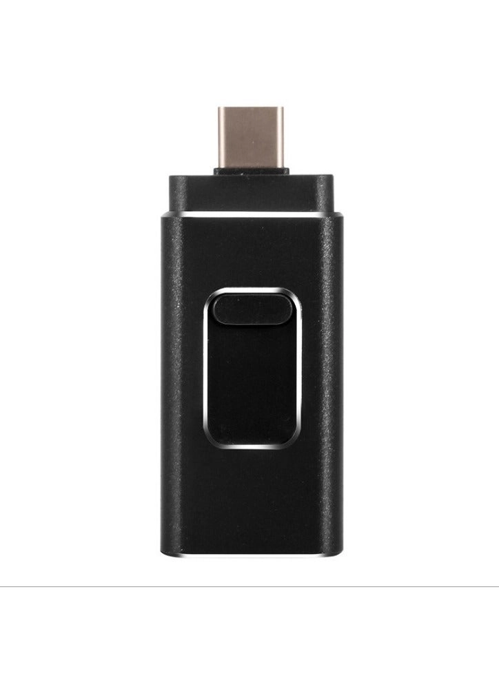Shock Proof Flash Drive - 3-in-1 8GB