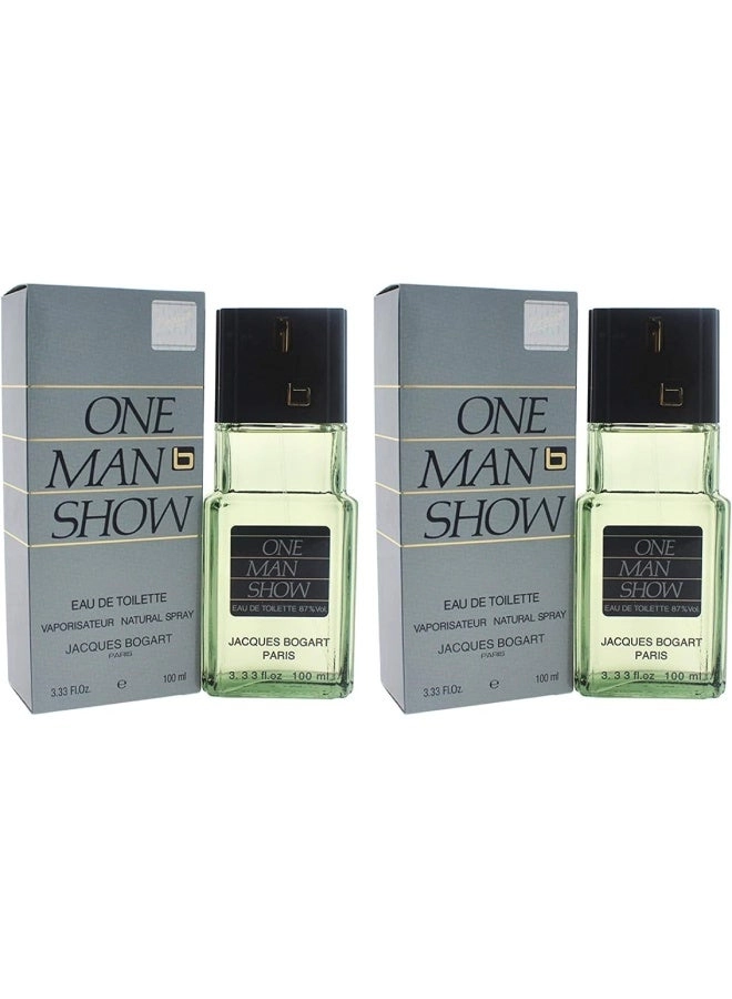 One Man Show - Eau de Toilette 3.3 Fl Oz Pack