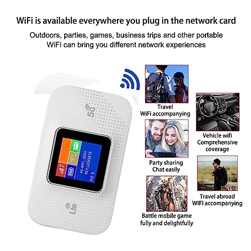 4G LTE Portable WiFi Hotspot Router - 802.11 b/g 150 Mbps