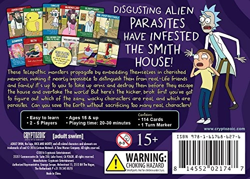 Rick and Morty Total Rickall - Cooperative Card Game