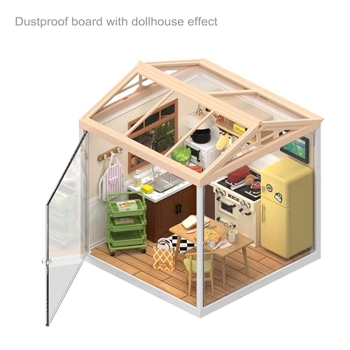 DIY Miniatures Dollhouse Kit - Emily's Florist 1/24