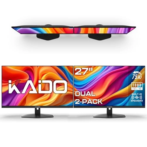 E27XX-DUAL - KADO-E27XX-DUAL 27 Inches 1920x1080 Pack