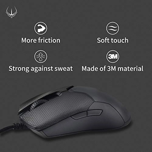 2.0 Plus Anti Slip Mouse Grip Tape - Compatible with Razer Viper/Viper 8KHz / Viper Ultimate Sweat Resistant