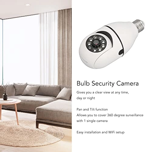 Bulb Security Camera 1080P