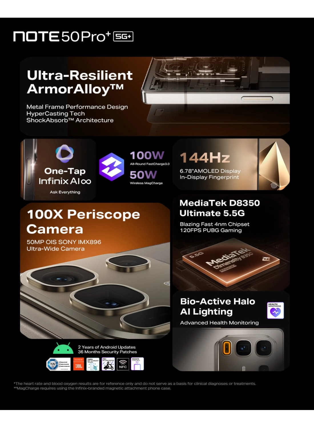 Note 50 Pro - 12GB 256GB