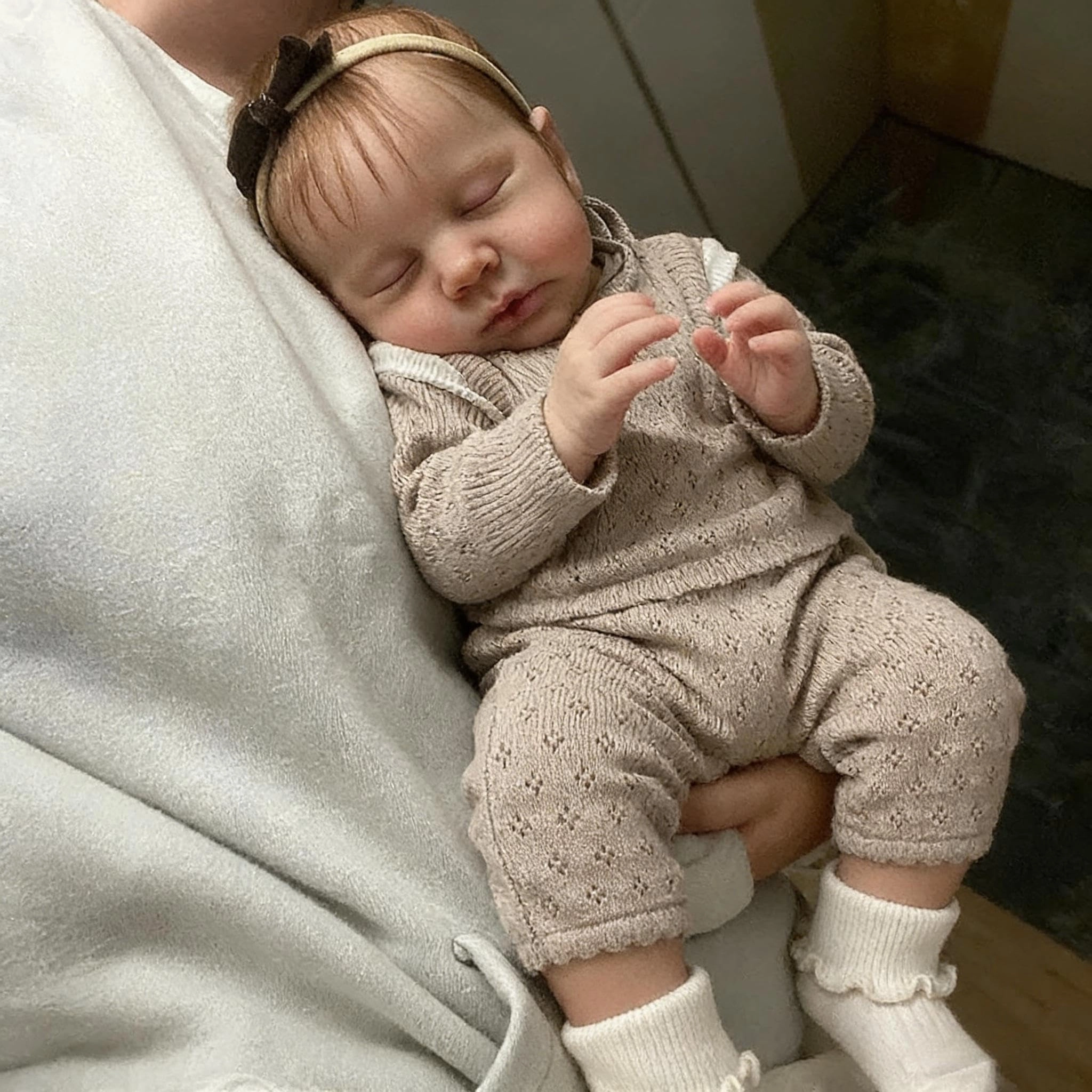 Reborn Baby Doll - 20 Inch Silicone Girl Ages 3+