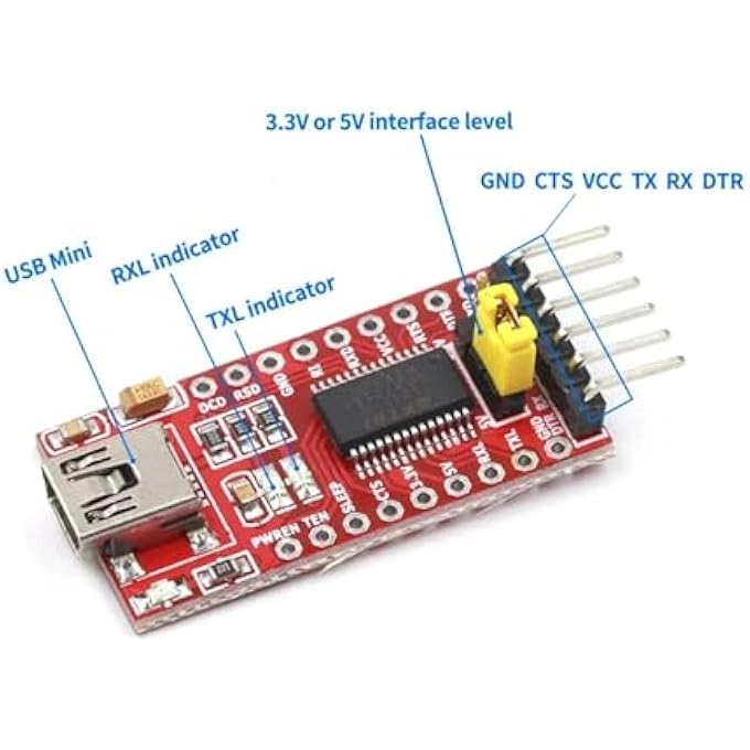 FT232RL - 6 PIN USB
