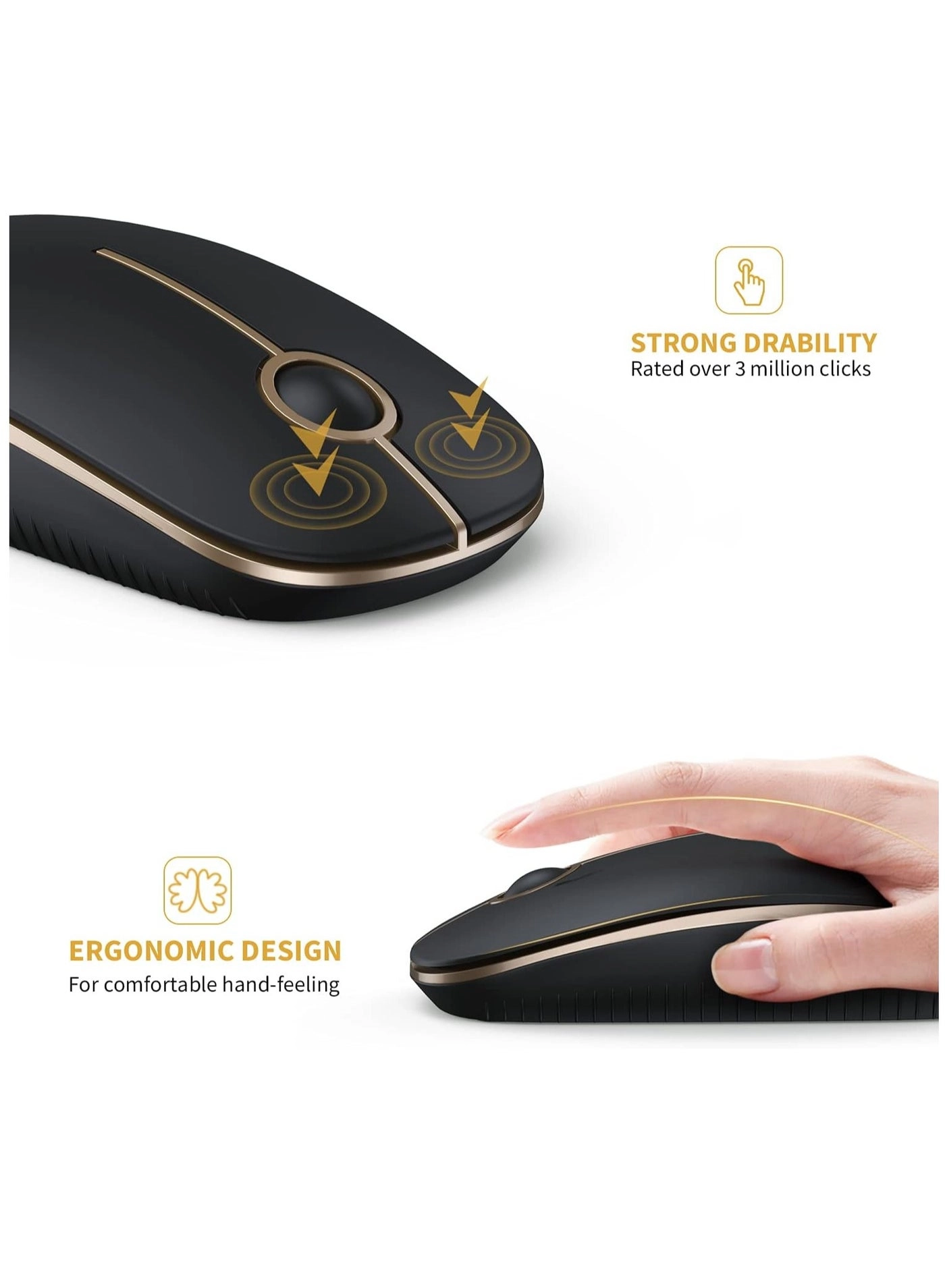 Slim Portable Mouse - Wireless