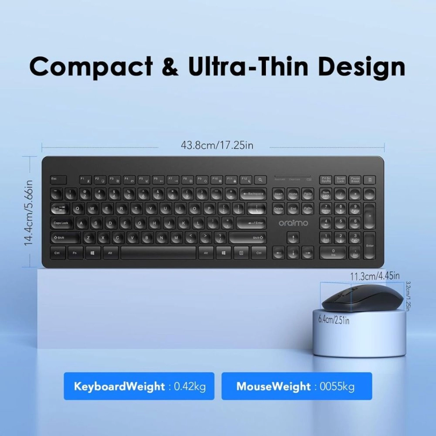 Keyboard/Mouse Combo - Wireless
