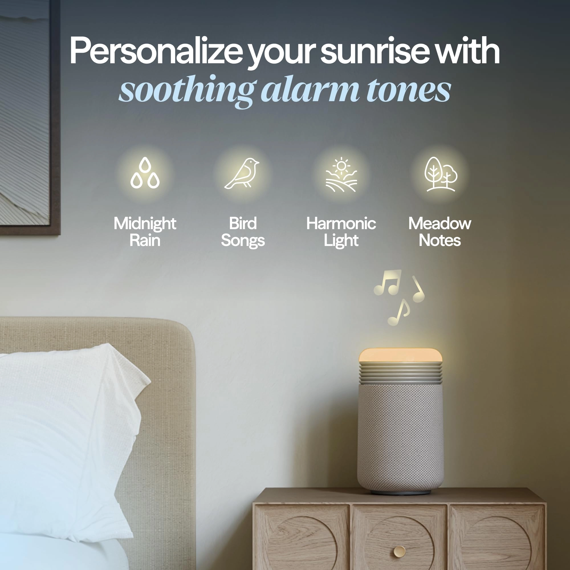Mini Restful - HEPASilent Wake-Up Light USB-C Charging